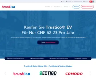 Trustico.ch(Kaufen Sie Ihr SSL) Screenshot
