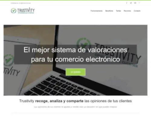 Trustivity.com(Opiniones que cuentan) Screenshot