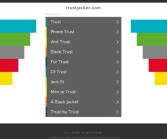 Trustjacker.com(Trust Jacker) Screenshot