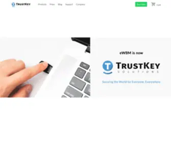 Trustkeysolutions.com(TrustKey Solutions) Screenshot