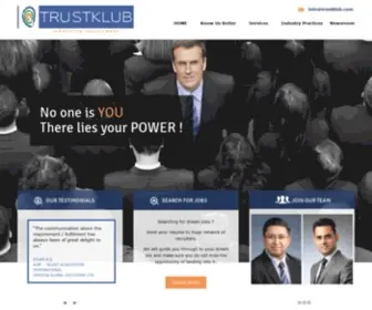 Trustklub.com(Trustklub Consulting Pvt) Screenshot