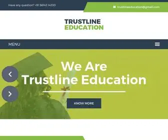 Trustlineeducation.com(Trustline Education) Screenshot