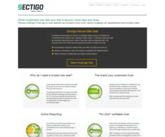 Trustlogo.com(Sectigo Secure Site Seal) Screenshot