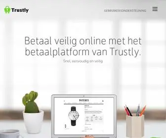 Trustly.com(Baanbrekend in online overschrijvingen) Screenshot