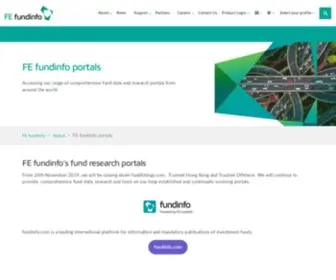 Trustnetoffshore.com(FE fundinfo portals) Screenshot