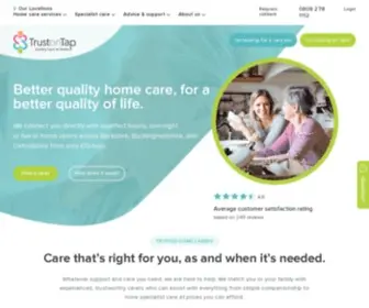 Trustontap.com(Quality Care at Home) Screenshot