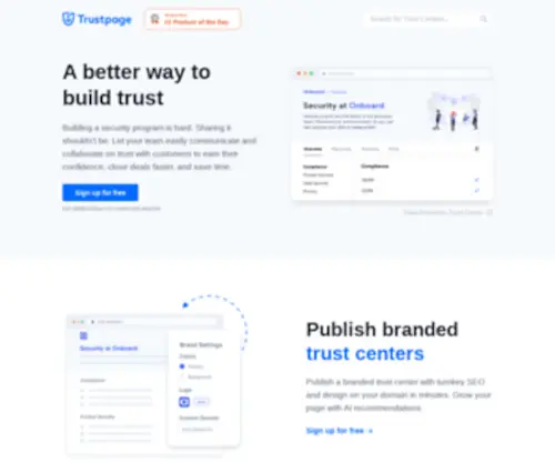 Trustpage.com(Trustpage) Screenshot