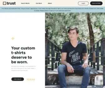 Trustprintshop.com(Trust Printshop) Screenshot