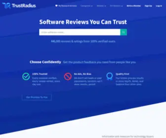 Trustradius.com(Software Reviews) Screenshot