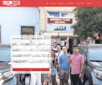 Trustrent.az(Rental cars from trust rent a car baku) Screenshot