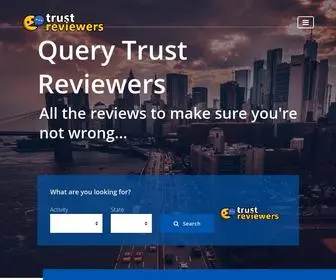 Trustreviewers.com(TrustReviewers Shows all reviews of all U.S) Screenshot