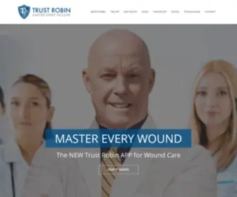 Trustrobin.net(Providing expert knowledge at the bedside the Trust Robin App) Screenshot