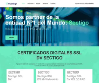 Trustsign.la(Certificados Digitales) Screenshot