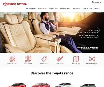 Trusttoyota.in Screenshot