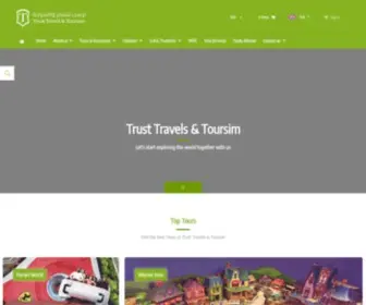 Trusttravels.com(Trust Travels & Tourism) Screenshot