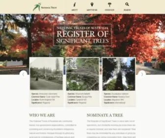 Trusttrees.org.au(National Trust) Screenshot