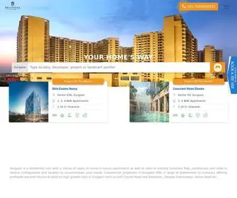 Trustveraindia.org(Property in Gurgaon) Screenshot