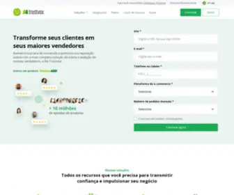 Trustvox.com.br(RA Trustvox) Screenshot