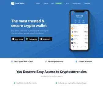 Trustwalletapp.com(Trust Wallet) Screenshot