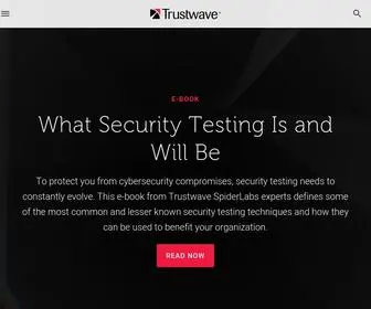 Trustwave.com(Managed Security Services) Screenshot