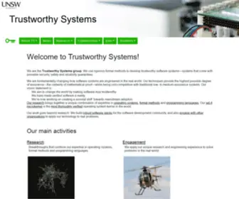 Trustworthy.systems(Trustworthy Systems) Screenshot