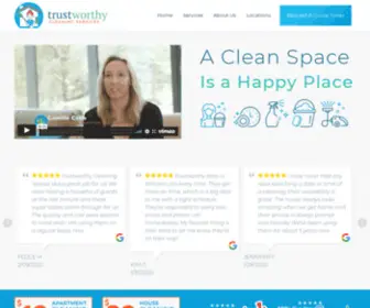 Trustworthycleaningserv.com(Austin, TX Cleaning and Maid Services) Screenshot