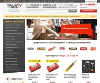 Trusty-Tools.ru(Пневматические гвоздезабивные и скобозабивные инструменты промышленного качества) Screenshot