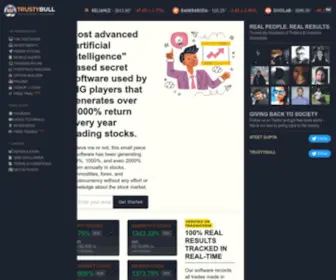 Trustybull.com(Trade Smarter) Screenshot