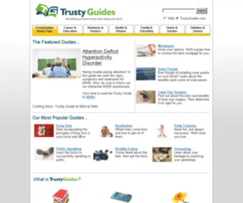 Trustyguides.com(Trustyguides) Screenshot