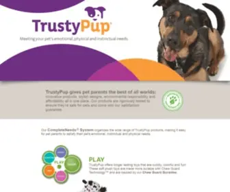 Trustypup.com(Home) Screenshot