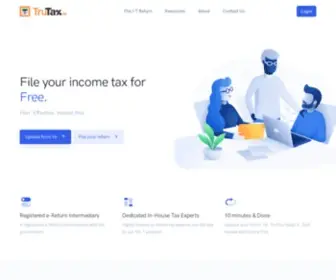 Trutax.in(E-filing Income Tax Returns) Screenshot