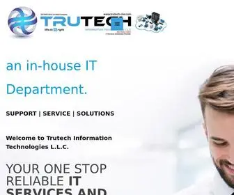 Trutech-ME.com(Trutech Information Technologies L.L.C) Screenshot