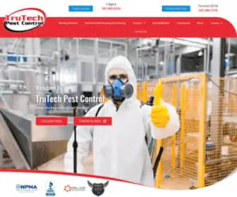 Trutechpestcontrol.ca(TruTech Pest Control) Screenshot