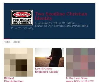 Truth-Over-Tradition.com(A Website for White Christians) Screenshot