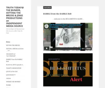 Truth-Today.org(The monkey's of my back but the circus) Screenshot