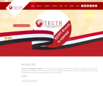 Truth-Uae.com(Truth Economic & Management Consultancy) Screenshot