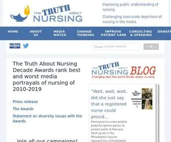 Truthaboutnursing.org(The Truth About Nursing) Screenshot