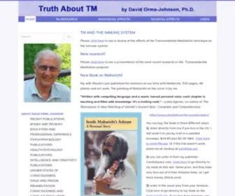 Truthabouttm.org(truthabouttm) Screenshot