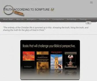 Truthaccordingtoscripture.com(Truth According to Scripture) Screenshot