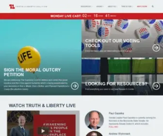 Truthandliberty.net(Truth & Liberty Coalition) Screenshot