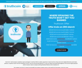 Truthcoin.social(Truthcoin social) Screenshot