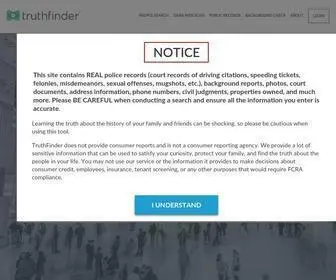 Truthfinder.com(Trust, but verify) Screenshot