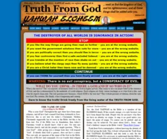 TruthfromGod.com(Truth from God) Screenshot