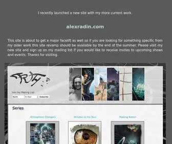 Truthillustrations.com(The Paintings of artist Alex Radin) Screenshot