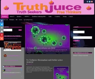 TruthJuice.co.uk(For the Truthseeker and Freethinker) Screenshot