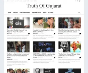 Truthofgujarat.com(Truth Of Gujarat) Screenshot