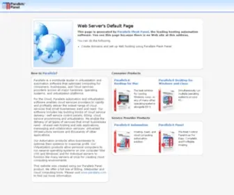 Truthteam.gr(Default Parallels Plesk Panel Page) Screenshot