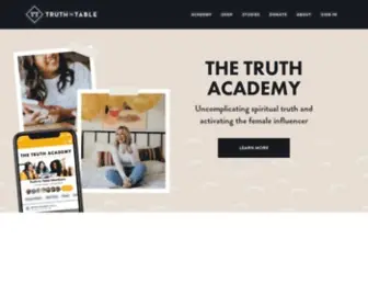Truthtotable.com(Truth to Table) Screenshot