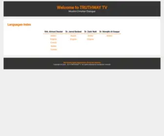 Truthway.tv(TRUTHWAY TV 2019) Screenshot