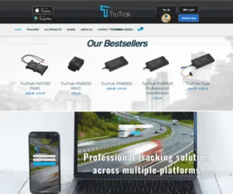 Trutrak.co.uk(Vehicle Tracking & GPS Tracking Solutions) Screenshot